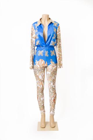 BLUE + GOLD BUCHONA SET